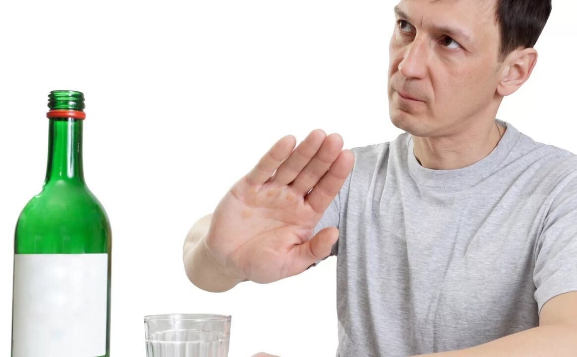 Smettere di alcol