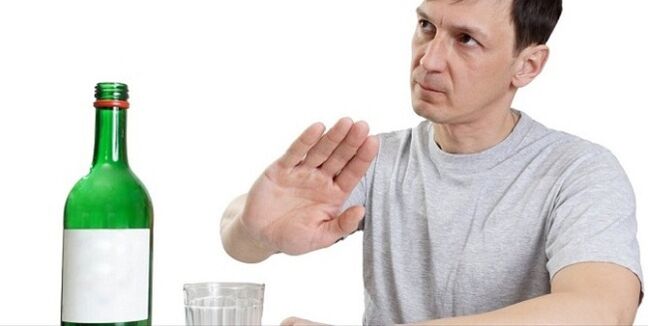 rinunciare all'alcol